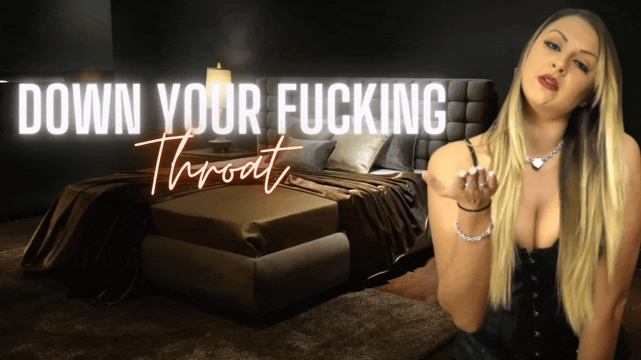 Down Your Fucking Throat With Ruby Ryder